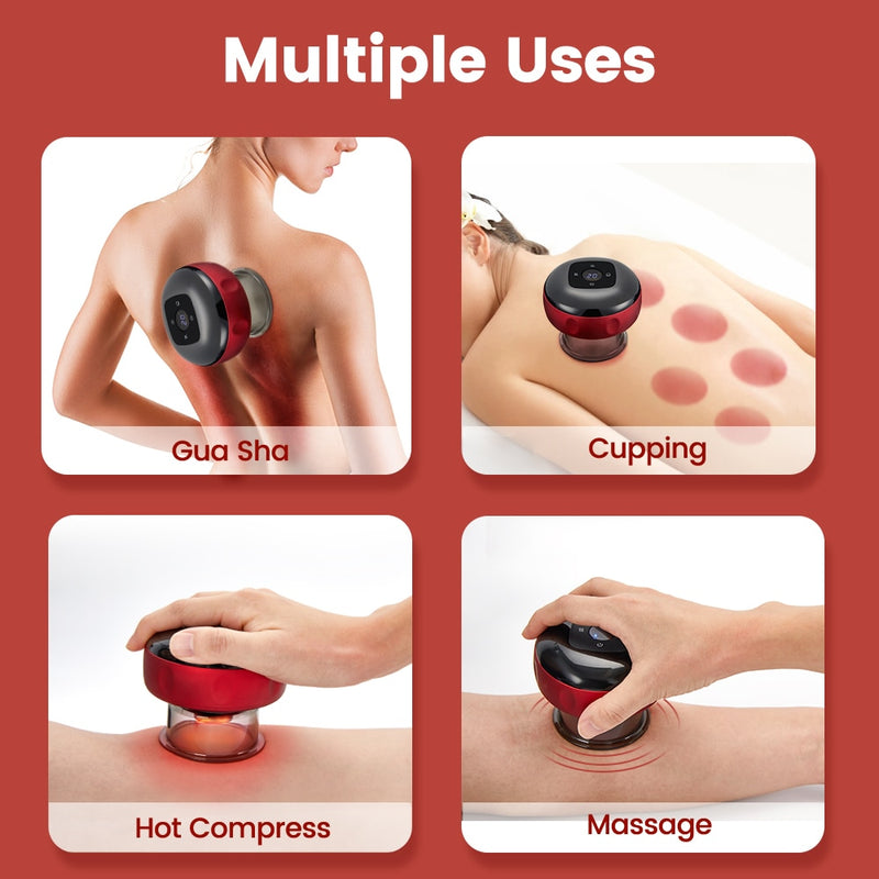 Electric Vacuum Cupping Therapy Massager