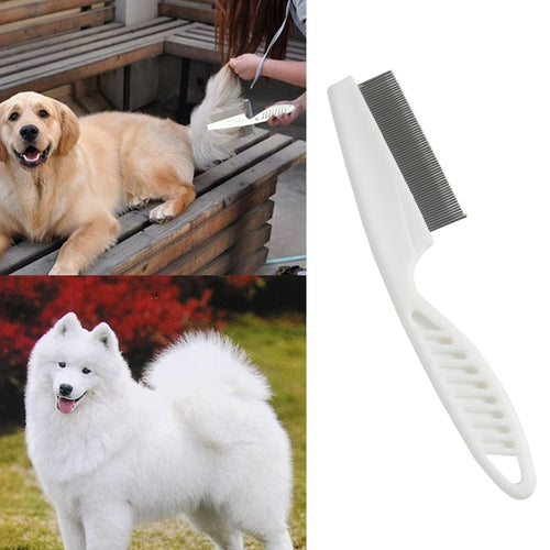 Multifunctional Pet Hair Comb Flea and Tear Stain Removal